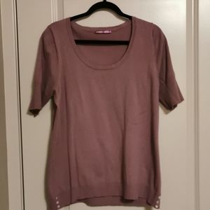 Short sleeve knit shirt